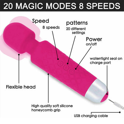 Pink electronic device with features labeled on a white background