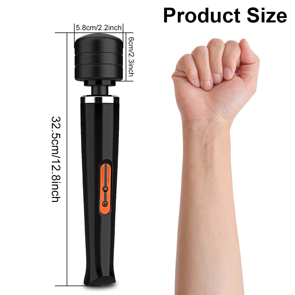 Magic Wand Massagegerät – 10 Stufen Vibrationsmassage für den ganzen Körper