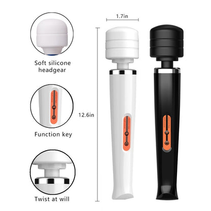 Magic Wand Massagegerät – 10 Stufen Vibrationsmassage für den ganzen Körper