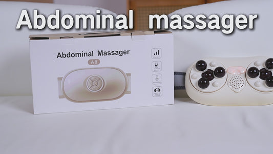 Intelligenter beheizter Bauchmassagegerät: Rotlicht- und menschliche Berührungs-Linderung
